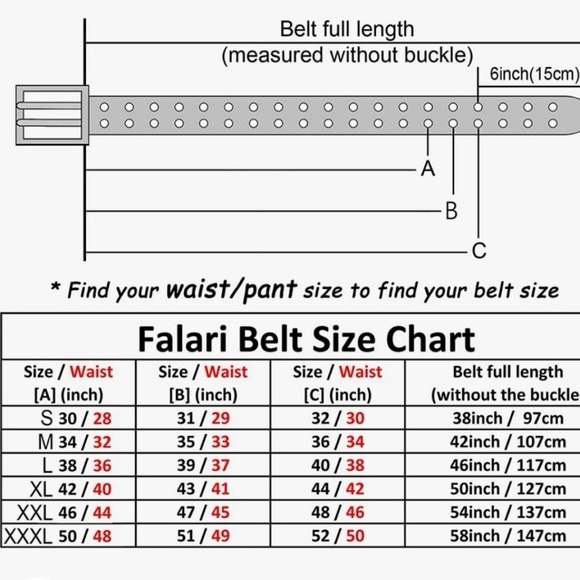 NWT Falari leather belt - Gold Size Small 30-32 - Picture 5 of 7